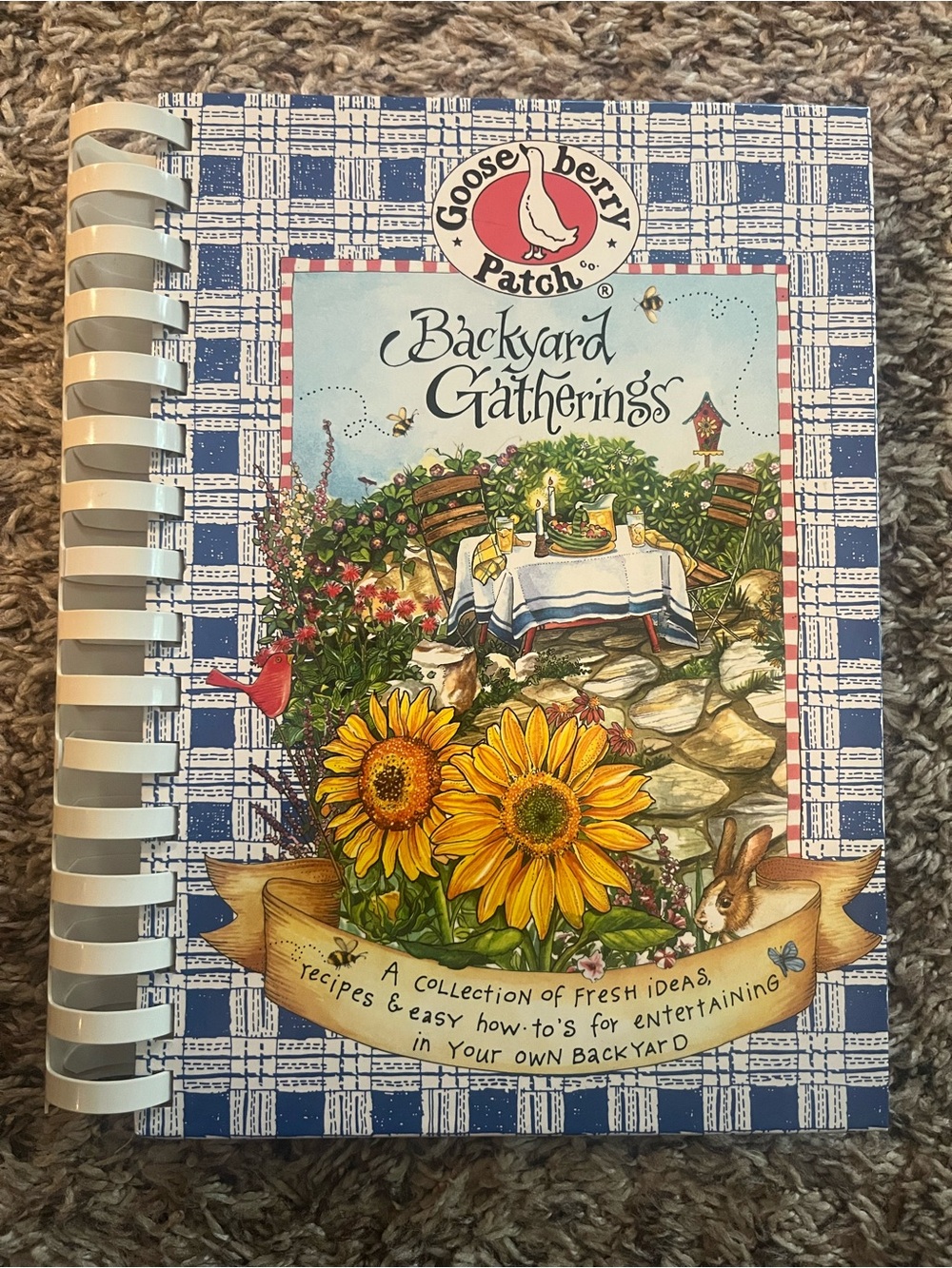 90s Gooseberry Patch Backyard Gatherings Cookbook